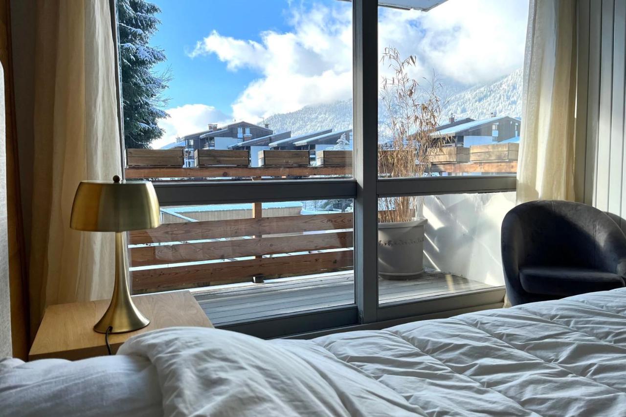 Modern Apt At The Foot Of The Slopes In Megève Exterior foto